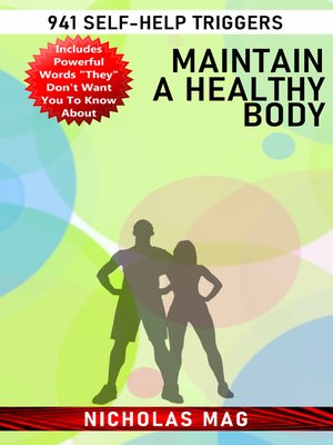 cover image of Maintain a Healthy Body